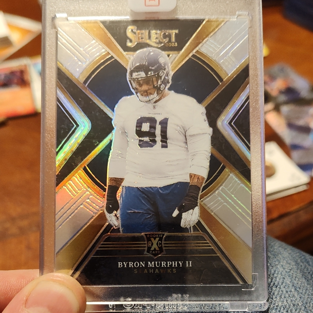 2023 XRC Select Football Rookie Card Of Byron Murphy II Short Print.